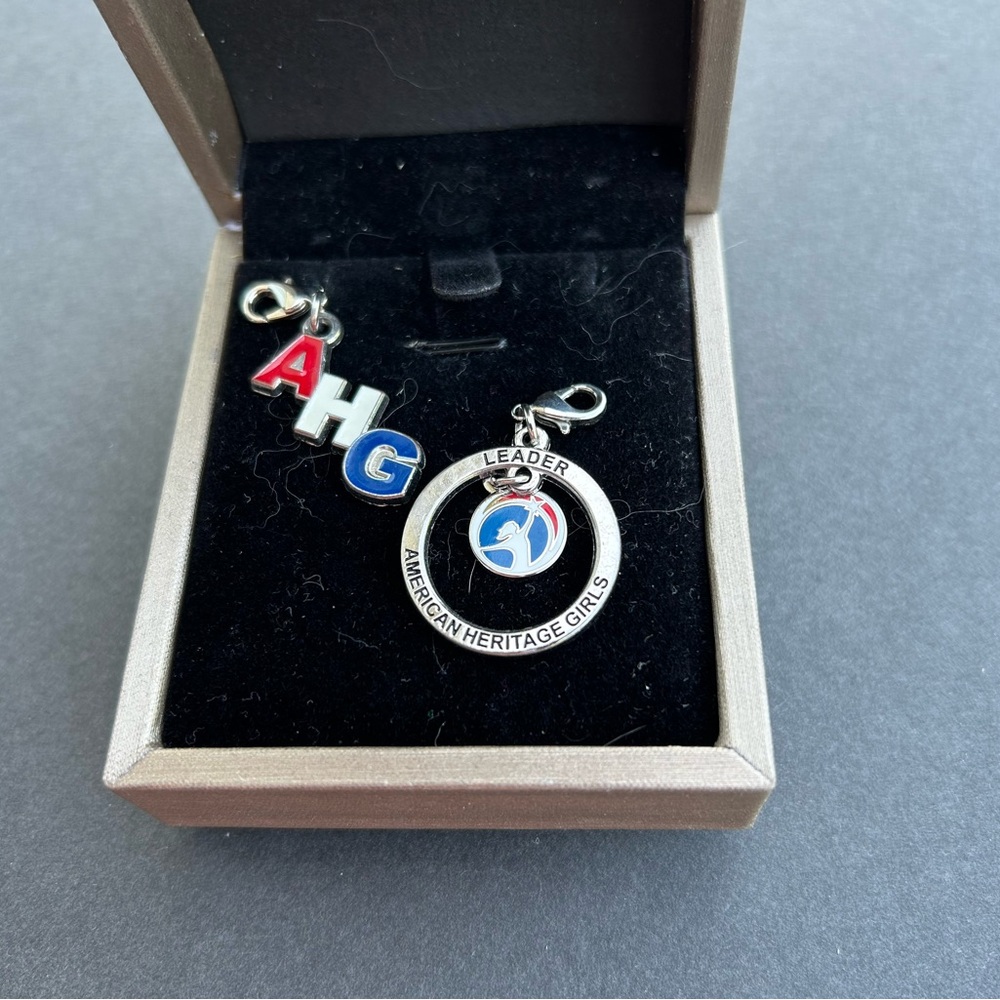 American Heritage Girls Leader Charm Set